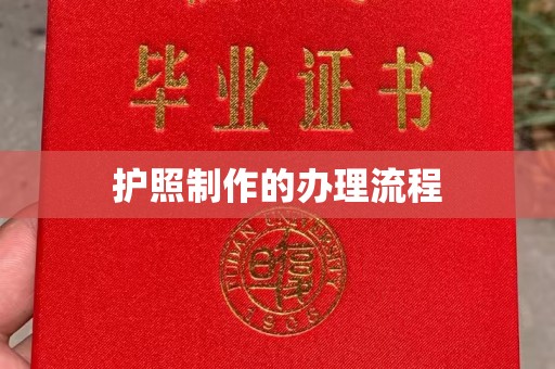 广陵护照制作的办理流程