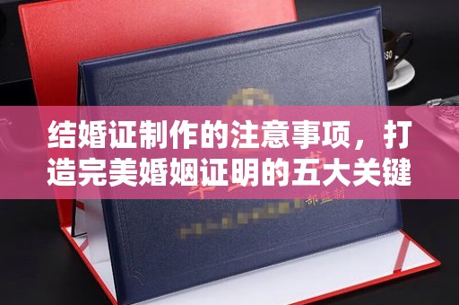 广陵结婚证制作的注意事项，打造完美婚姻证明的五大关键点