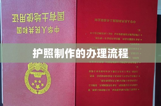 广陵护照制作的办理流程