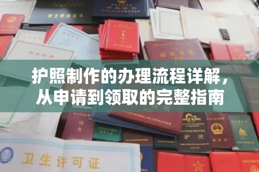 广陵护照制作的办理流程详解，从申请到领取的完整指南